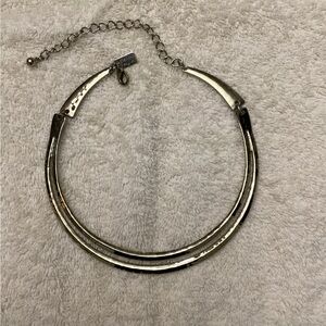 American Eagle Goldtone Choker Necklace